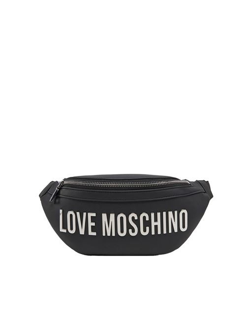 Lettering Silver marsupio LOVE MOSCHINO | JC4195PP1M00B